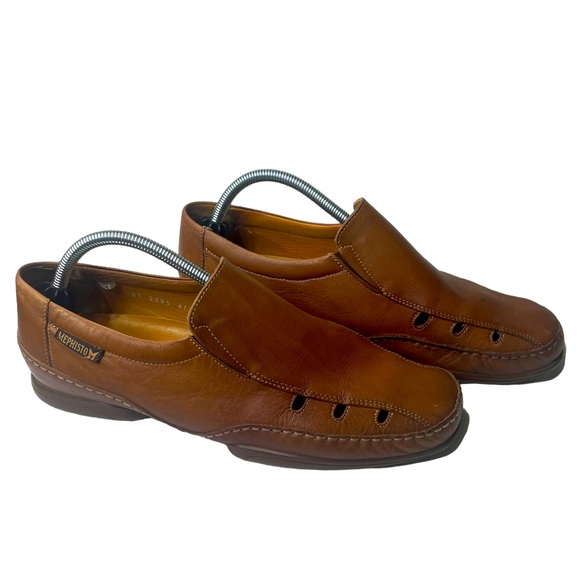 Mephisto Shoes Mens sz 10 Med
Brown Leather Cool-Air Slip On Vented‎ - Picture 1 of 14